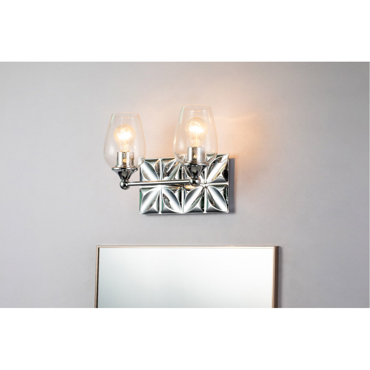 Epsilon 2 Light 14 inch PC Bath Light Wall Light in Polished Chrome